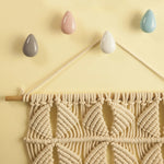 pinces linge modernes formes gouttes couleurs blanches grises roses jaunes bleues brillantes