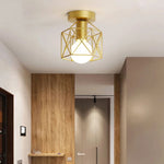 lampe moderne or noir structure métal encastrée e27 minimalisteintérieur chambre salon