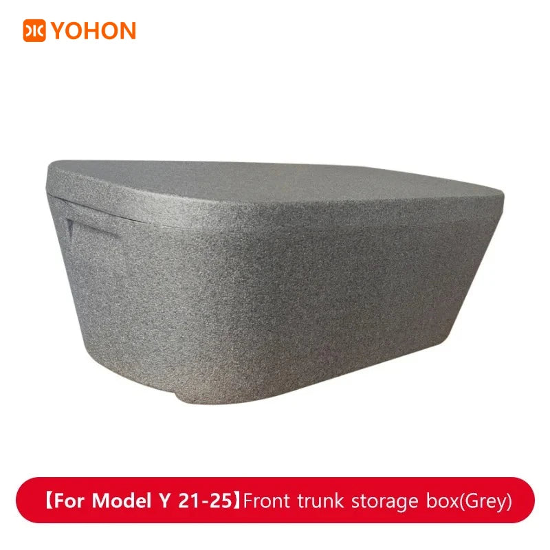 boîte rangement voiture isotherme noire epp pratique moderne compartiments amovible camping voyage