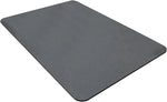 tapis table absorbant moderne noir texture cuir 30cm 40cm 50cm 60cm