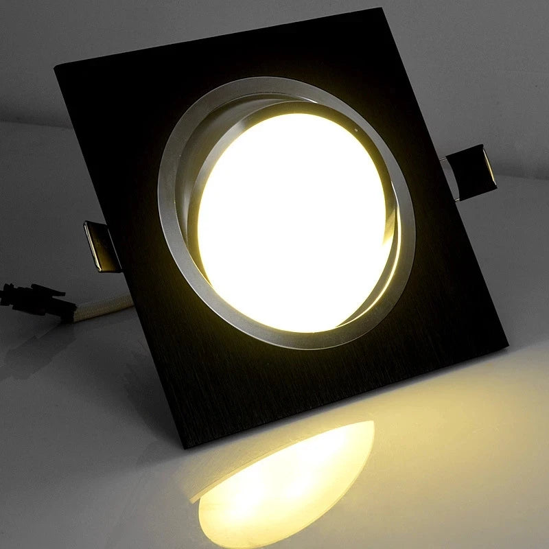support spot led noir blanc argenté ajustable clips moderne minimaliste aluminium ccc rohs