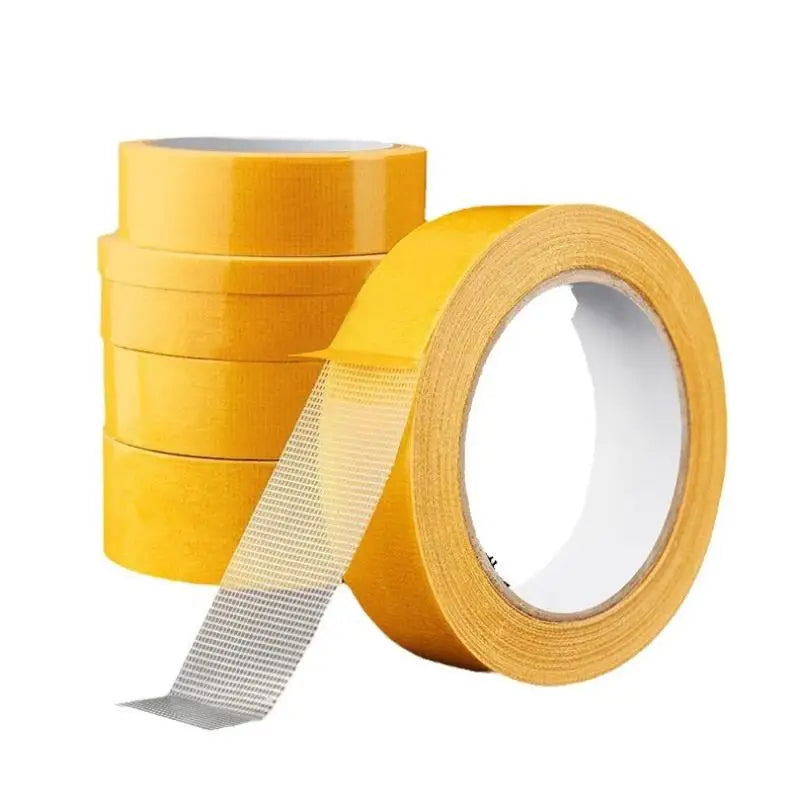 ruban adhésif double face jaune grillage moderne adhésif fort 1cm 2cm 5cm 8cm diverse
