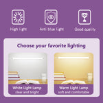lampe led aimantée usb moderne blanc mat 32cm 5v warm white light