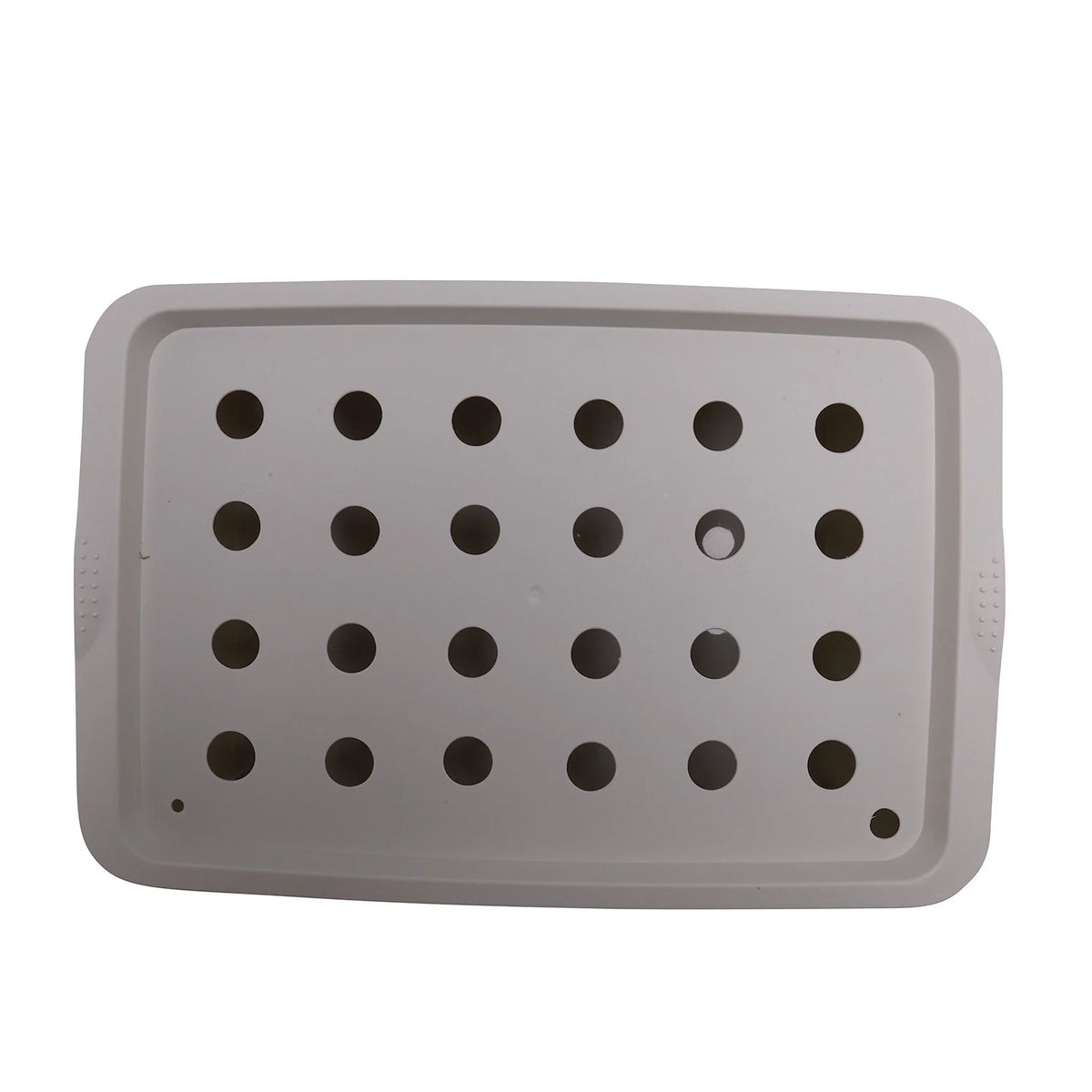kit hydroponique culture plantes boîtes plantation trous pot fleur jardin bois blanc gris
