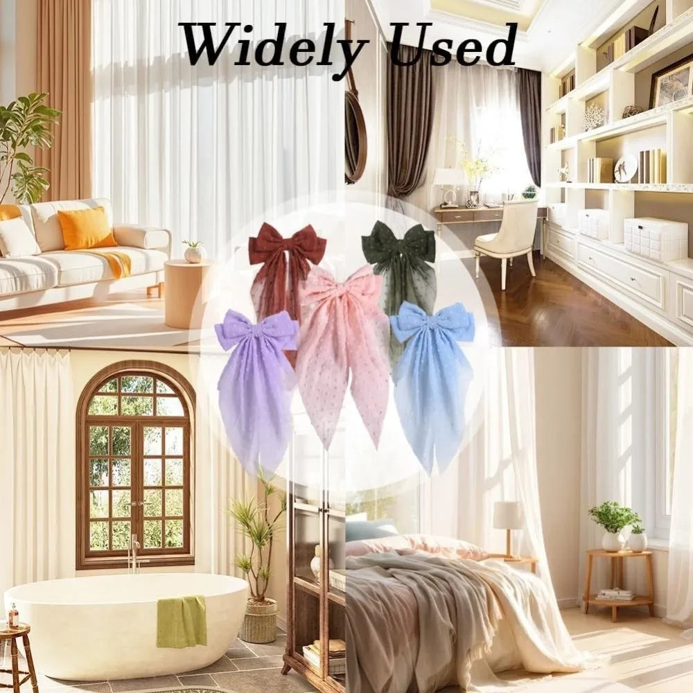 rubans décoratifs blanches rose bleu violet blanc marron vert olive élégants nœuds