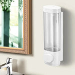 distributeur savon liquide blanc transparent moderne minimaliste salle bains cuisine