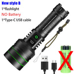 lampe torche noire rechargeable usb texturée rainures moderne robuste anneau serrage cordon