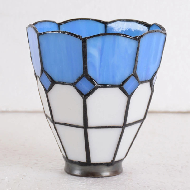 Applique murale vintage verre teinté vert