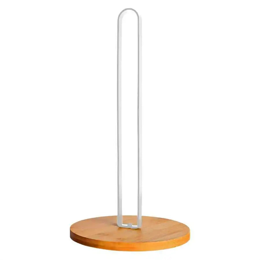 porte serviettes cuisine noir métal moderne vis fixation organisateur