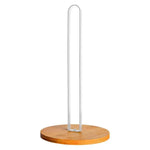 porte serviettes cuisine noir métal moderne vis fixation organisateur