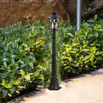 lampe jardin or noir classique vintage éclairage extérieur led ip65
