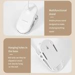 lampe rechargeable usb blanc moderne flexible adjustable led chambre coucher