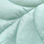 tapis enfant feuille verte rose doux moderne plissé oiseau peluche extérieur pique nique plage