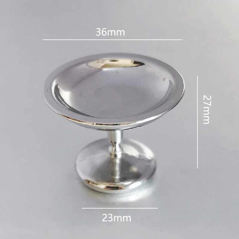 support bijoux moderne or argent adhésif rond lisse opaquet 13mm 17mm 20mm 23mm 27mm