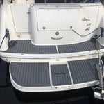 tapis sol bateau marron clair texture bois moderne antidérapant autoadhésif nautique revêtement pont