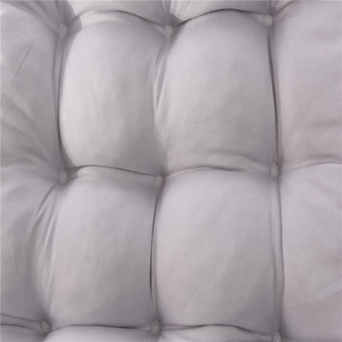 coussin carré moderne 40cm capitonné antidérapant massage lit siège couleur variéeOpaque