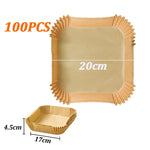 pochettes alimentaires marron plissées usage unique respectueux environnement moderne cuisine 20cm 16cm
