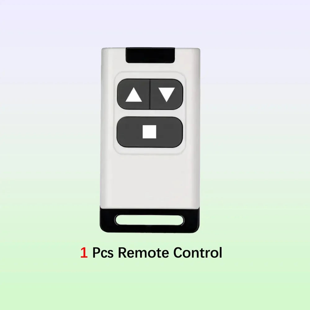 module rideau motorisé wifi rf blanc moderne batterie incluse télécommande 433mhz