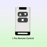 module rideau motorisé wifi rf blanc moderne batterie incluse télécommande 433mhz