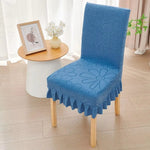 housse chaise moderne fleur imprimée rose vert beige bleu gris polyester extérieure accueil