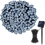 guirlande lumineuse solaire rondes blanc chaud multicolore blanc froid extérieur moderne festive noël