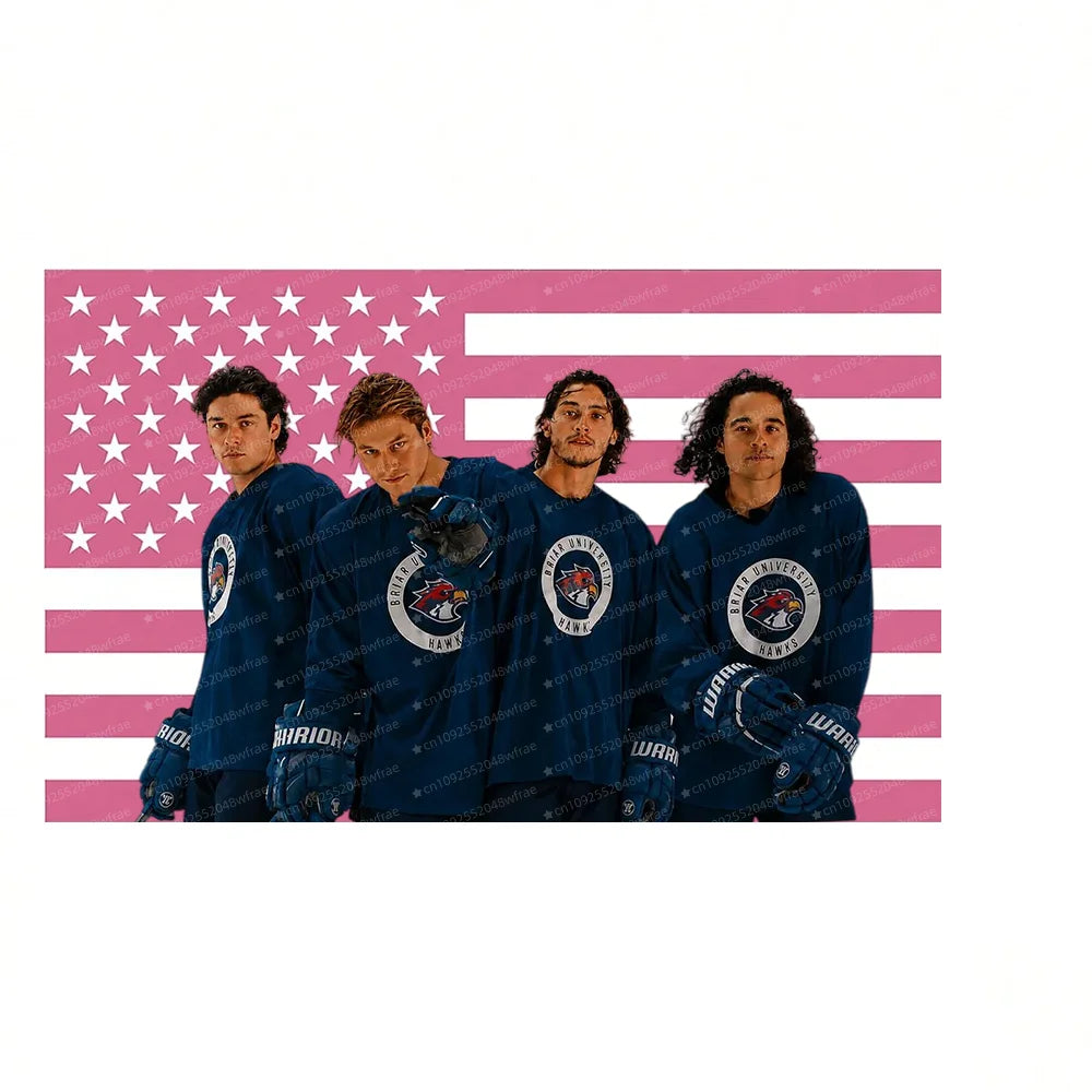 drapeau américain étoiles rayures bleu marine blanc rose décoration murale chambre patriotique lavable machine