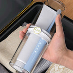 porte brosses dents voyage tasse rangement transparent moderne brosses électriques tubes dentifrice minimaliste