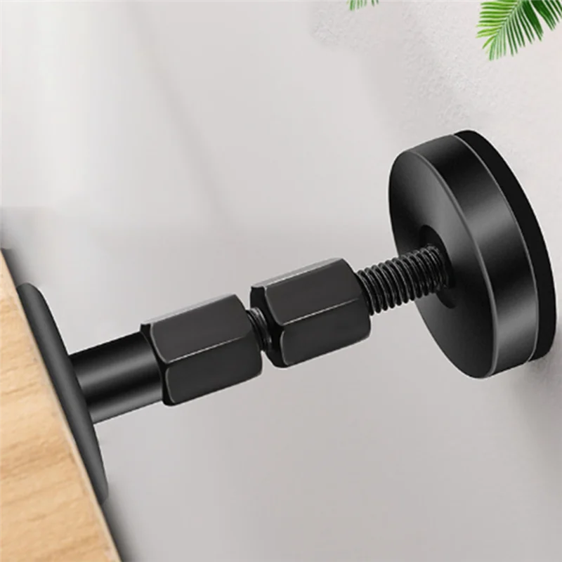 supports muraux ajustables stabilisateurs cadre lit anti secouements vis fixations industriel modernes noir rouges