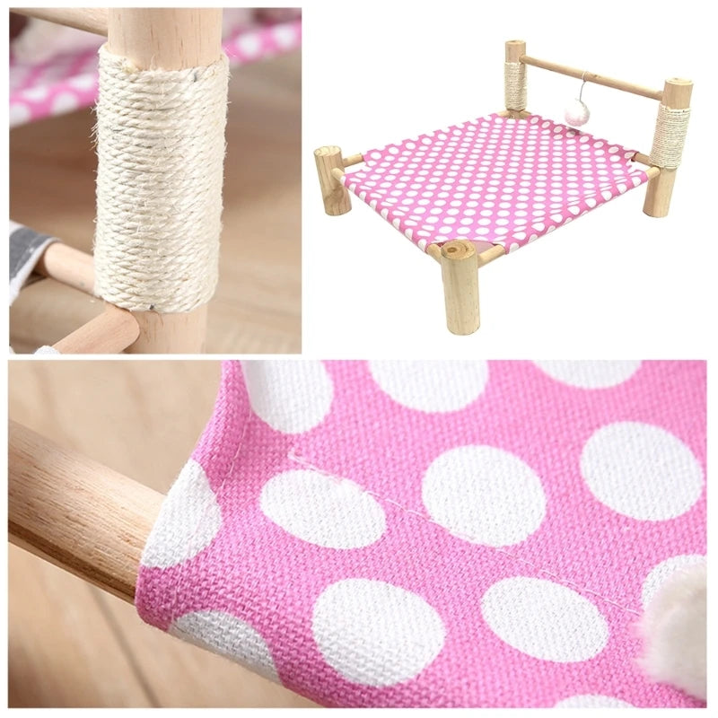 lit chat gris rose bleu moderne carreaux pois rayures tissu bois opacité