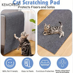 tapis grattage chats gris adhésif protection meubles salon canapé moderne polyestère