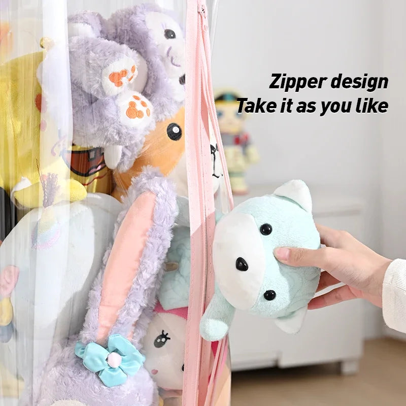 boîte rangement jouets transparent moderne rose clair pliable respectueux environnement haute qualité personnalisation enfant