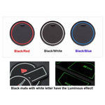 tapis antidérapants texturés adhésifs intérieur auto noir rouge bleu blanc Mazda 2003 2006