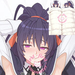 coussin anime akeno himejima premier rencontre chaton blanc polyester portrait lit double face