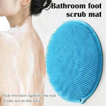 tapis bain nettoyage pieds rose vert violet bleu pointes ergonomique adhésif 26cmx26cm