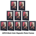 cadres photo magnétiques bleu clair rose noir blanc vert orange gris jaune modernes minimalistes