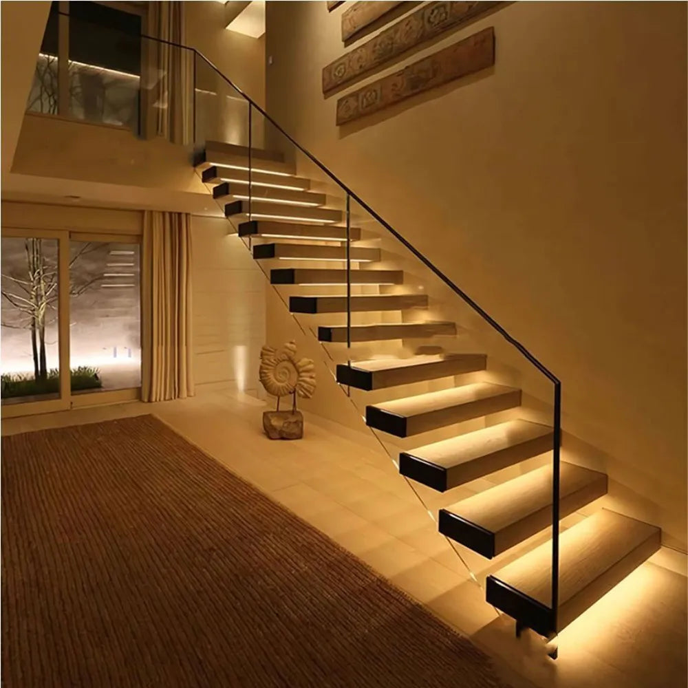 contrôleur led escalier pIR motion sensor télécommande câbles modernes 12v 24v