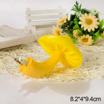 veilleuse champignon led blanc jaune orange vert changeante sensor control deco chambre bébé atmosphère