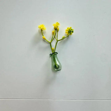 petit vase décoratif aimant réfrigérateur cuisine maison objet mignon couleur motif classique cadeau