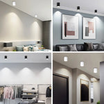 ampoule led spot lumineux blanc noir doré moderne fixée vis e27