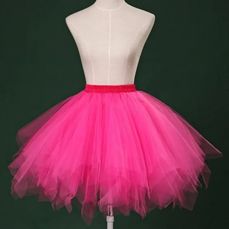 jupe tutu femme tulle danse classique ballet spectacle robe bal courte