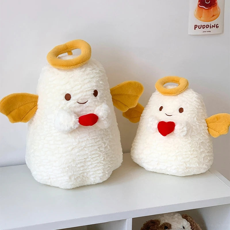 peluches halloween cœurs ailes squelettes lit canapé décoration maison rouges mignon cartoon
