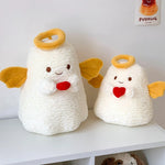 peluches halloween cœurs ailes squelettes lit canapé décoration maison rouges mignon cartoon