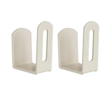 support mural blanc gris routeur wifi antennes alimentation prise electrique minimaliste fixations pinsées