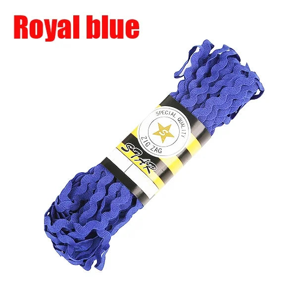 ruban tissé ondulé orange jaune vert blanc rose noir bleu gris moderne 15mètres