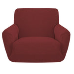 housses fauteuil vert clair tissu motifs geometriques anti debit adhésifs modernes polyester elastique salon