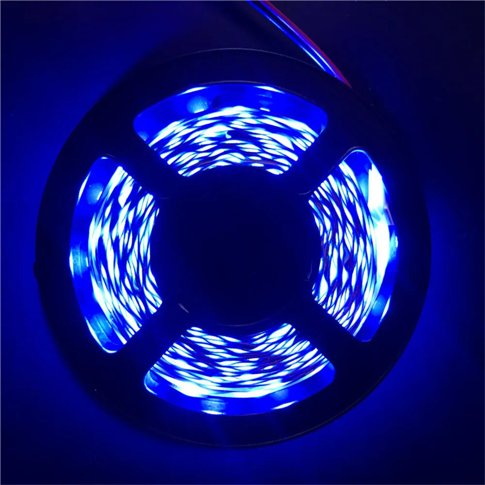 ruban led 60 led rgb bleu rouge blanc moderne decoration maison