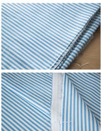 tissu lin rayures bleu rose rouge marron beige rustique simple champêtre sofa nappe