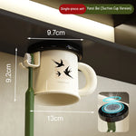 tasse imprimée léopard animal oiseaux texte classique verte rouge beige fixée brosse dentifrice