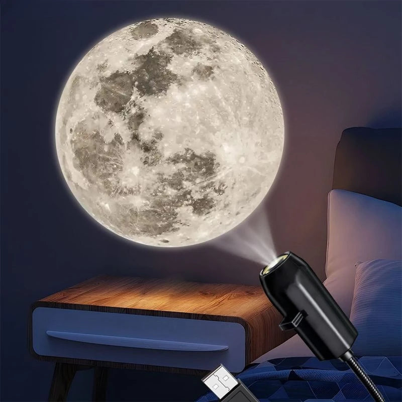 projecteur lumière planètes nébuleuse ciel étoilé saturne terre mars lune solaire venus neutroniodecoration chambre