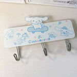 porte sacs crochet mignons chats dessins animés blanc bleu rose violet